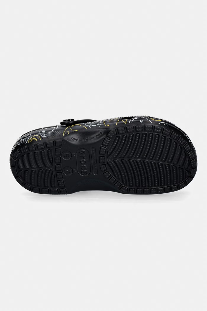 Crocs klapki Smiley Classic Clog 211693.90H czarny