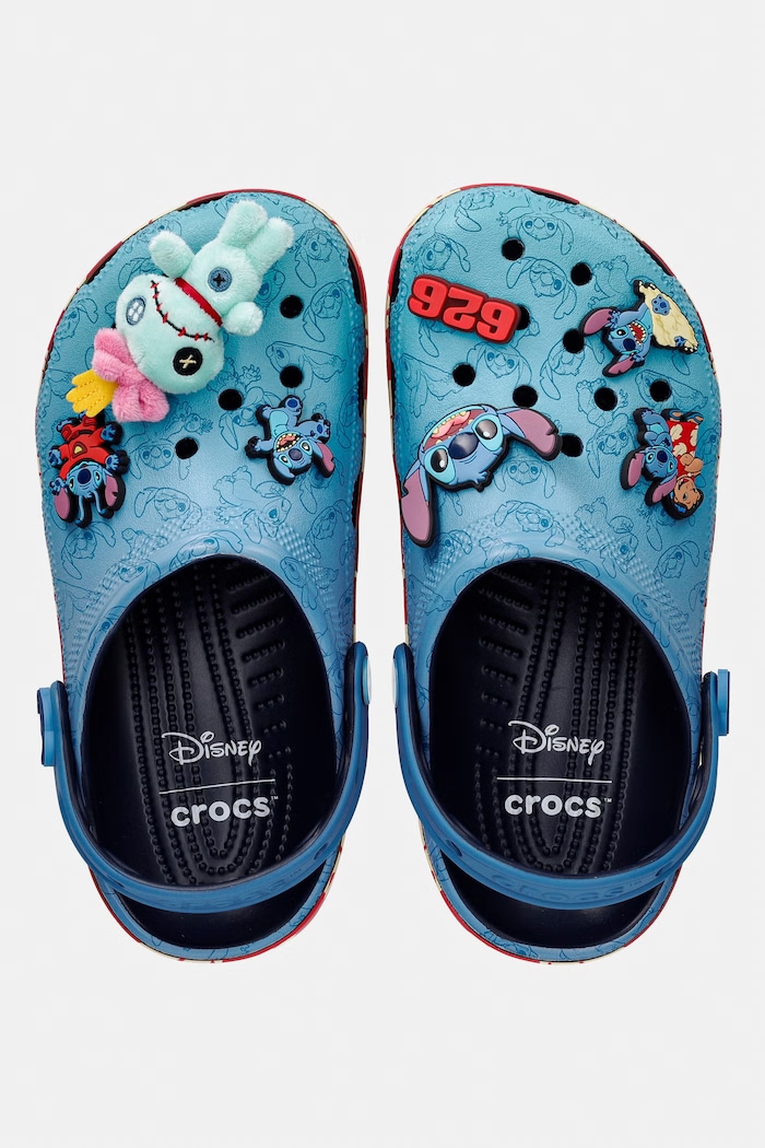 Crocs klapki Classic Stitch Multi Clog 213006.90H niebieski AA00