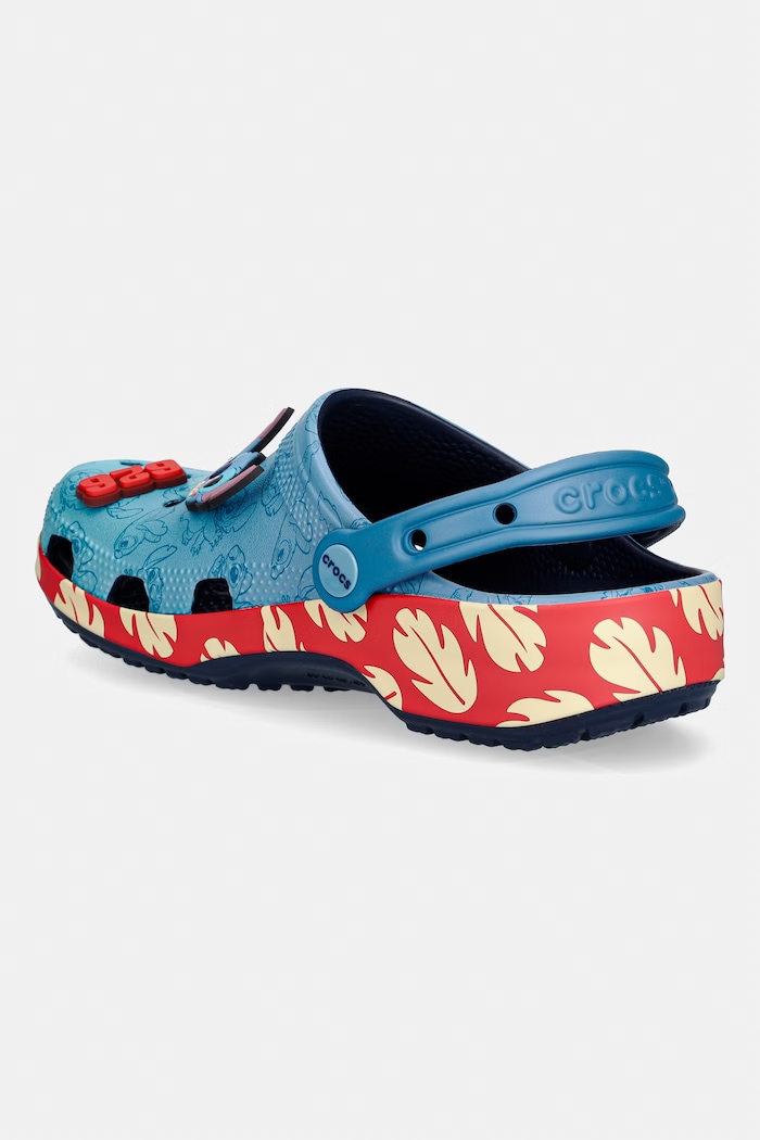 Crocs klapki Classic Stitch Multi Clog niebieski 213006.90H