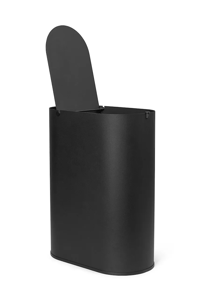 Odpadkový kôš ferm LIVING Enkel Bin 19 L 1104266998 čierna AA00