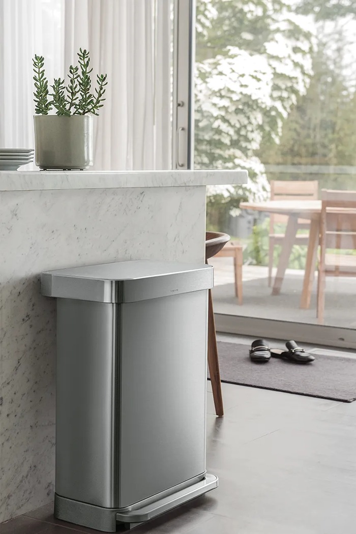 Odpadkový kôš Simplehuman 45 L CW2024 sivá