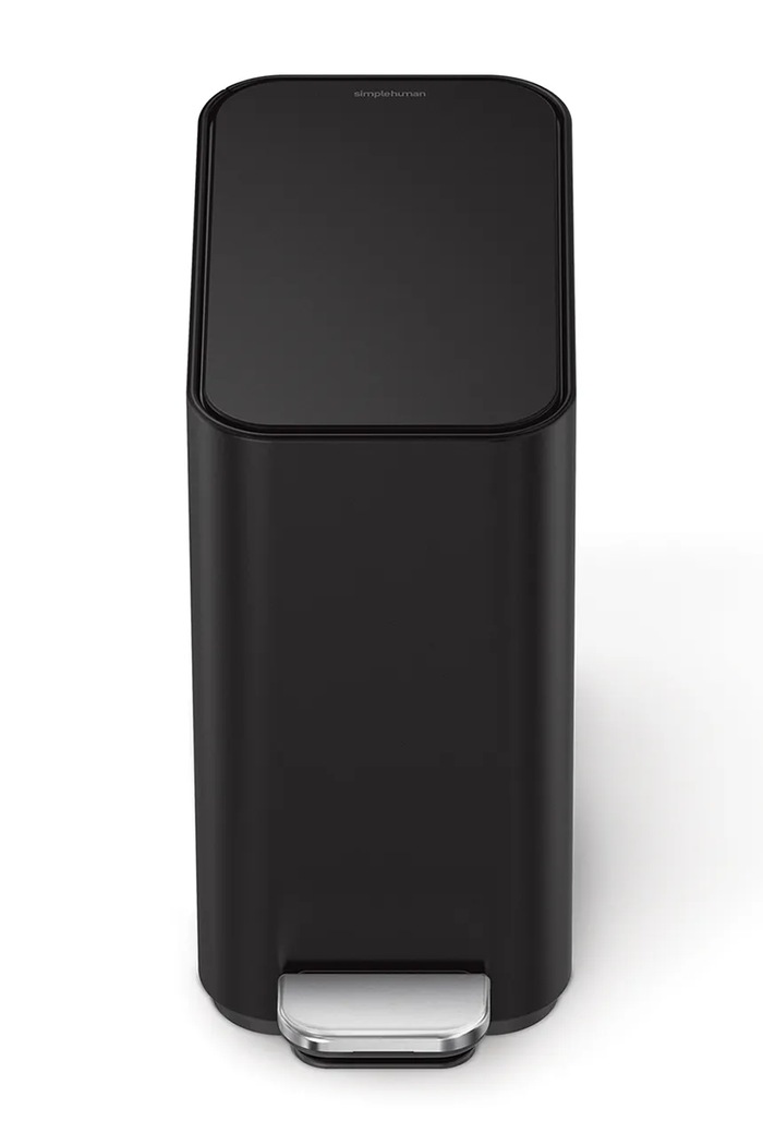 Baie Simplehuman coș de gunoi Slim Step 5 L CW2101 negru