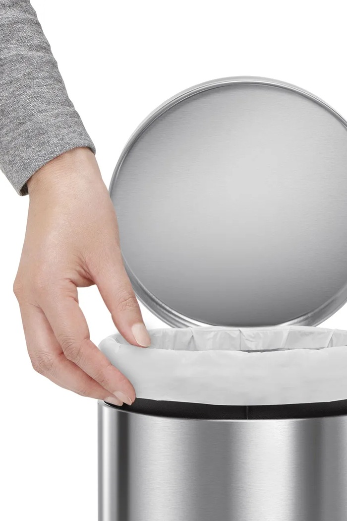 Simplehuman cestino dei rifiuti 4,5 L grigio CW1852CB