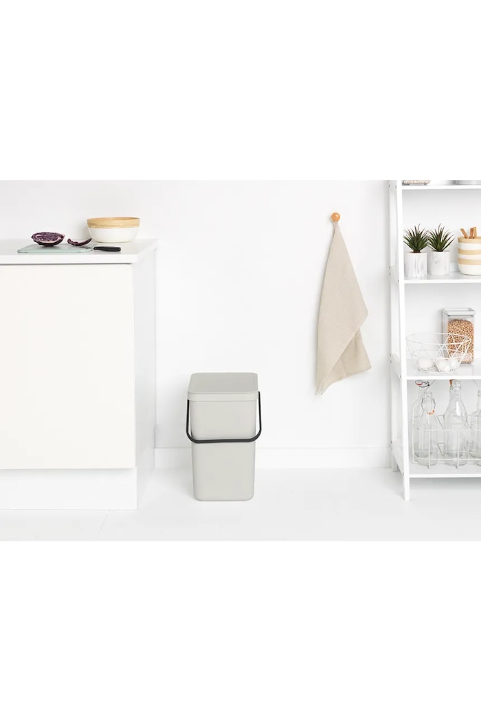 Кошче за боклук Brabantia Sort & Go 25 L сив 214400