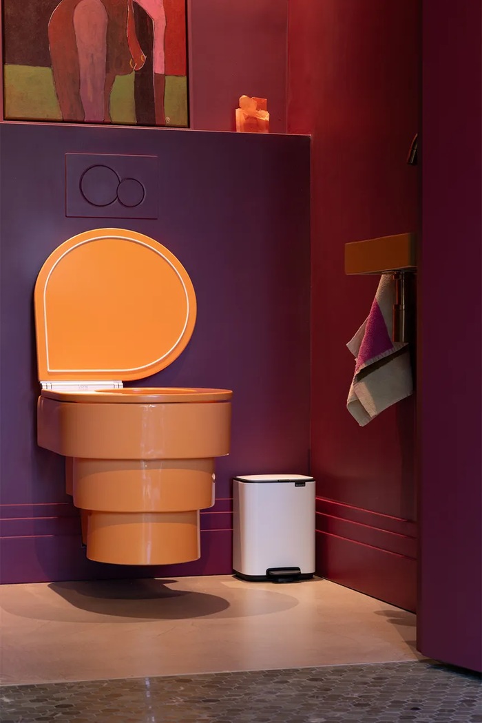 Κάδος σκουπιδιών Brabantia Bo 4 L 236723 λευκό