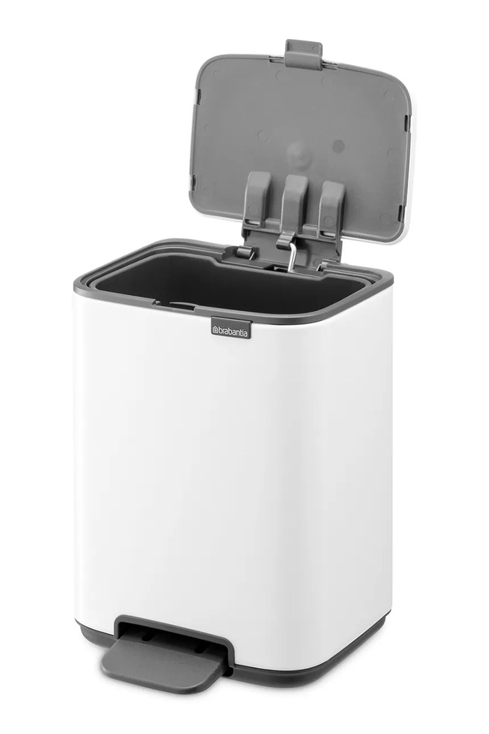 Κουζίνα και μπαρ Κάδος σκουπιδιών Brabantia Bo 4 L 236723 λευκό