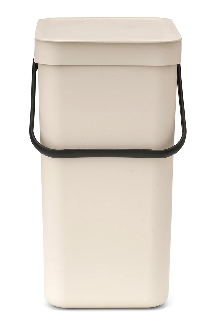 Brabantia κάδος απορριμμάτων από πλαστικό 12 l μπεζ 251726