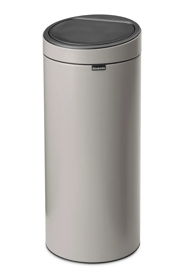Brabantia κάδος απορριμμάτων από ατσάλι 30 l 254963 γκρί AA00