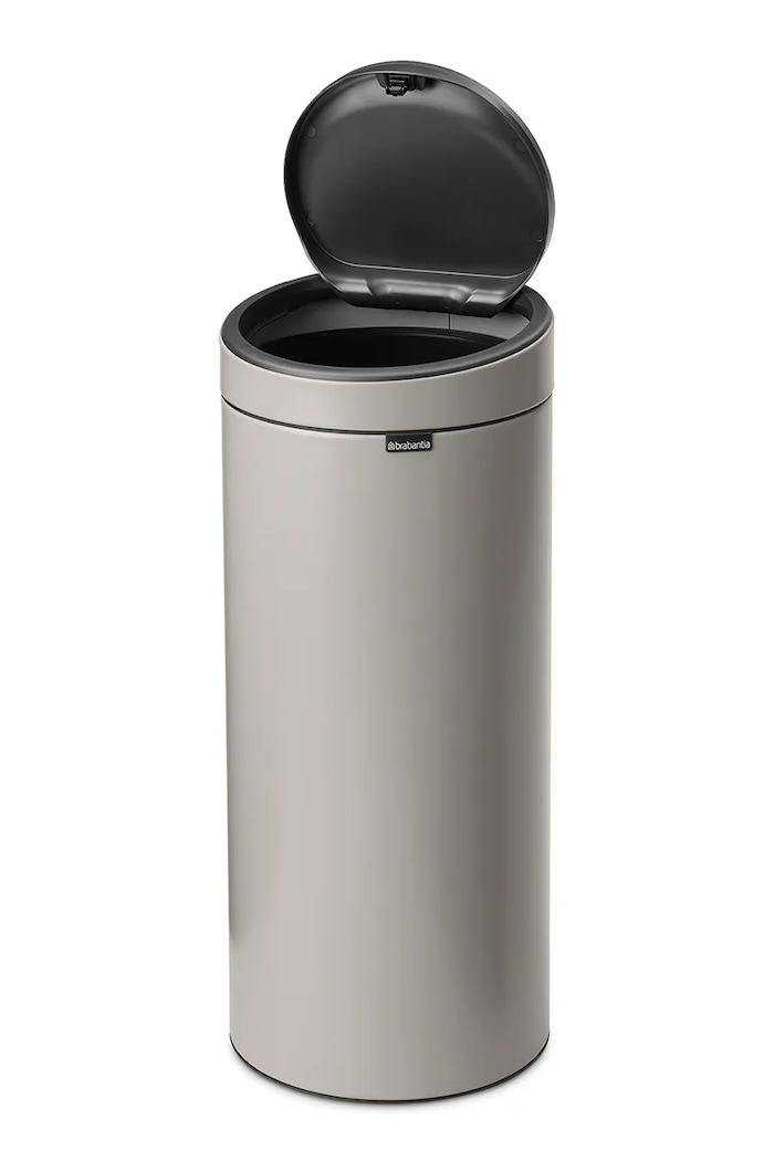Brabantia κάδος απορριμμάτων από ατσάλι 30 l γκρί 254963