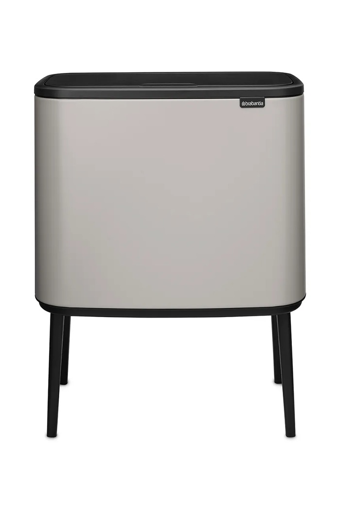 Brabantia koš za smeće čelik s praškastim premazom 36 l siva 254987