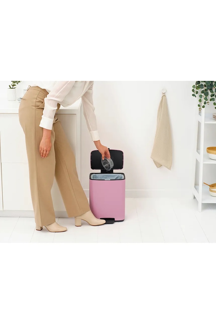 Brabantia κάδος απορριμμάτων από βαμμένο χάλυβα με σκόνη 12 l 255380