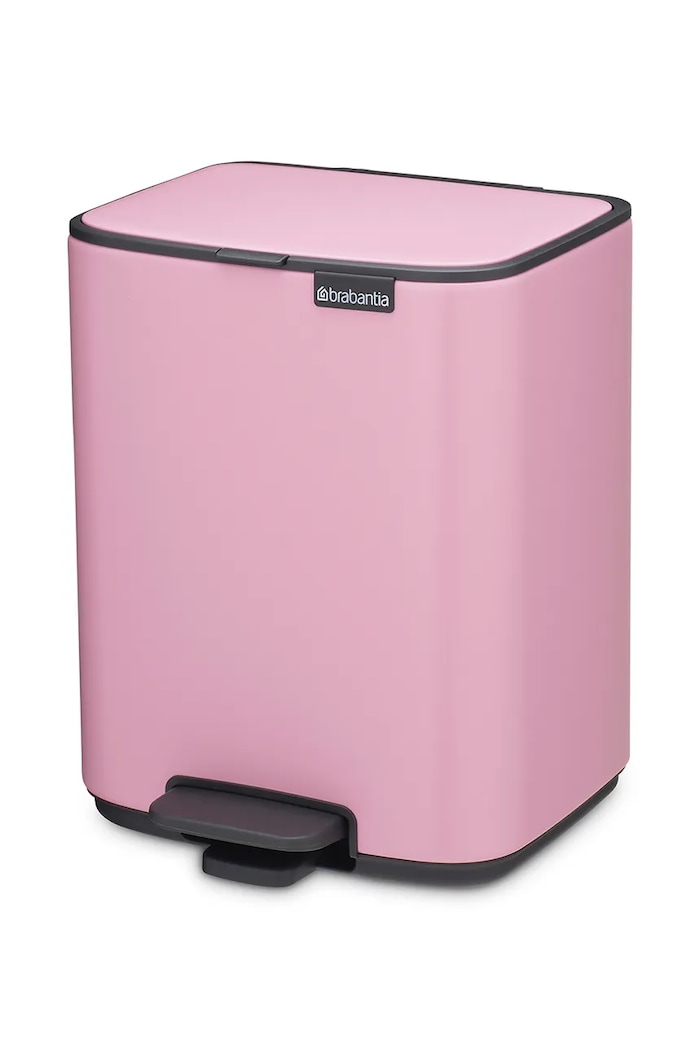 Brabantia κάδος απορριμμάτων από ατσάλι 7 l 255366 ροζ AA00