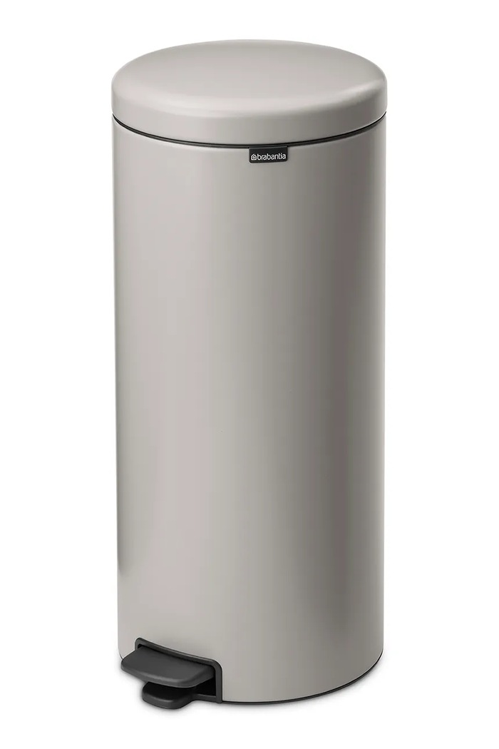 Brabantia koš za smeće od čelika 30 l 254949 siva AA00