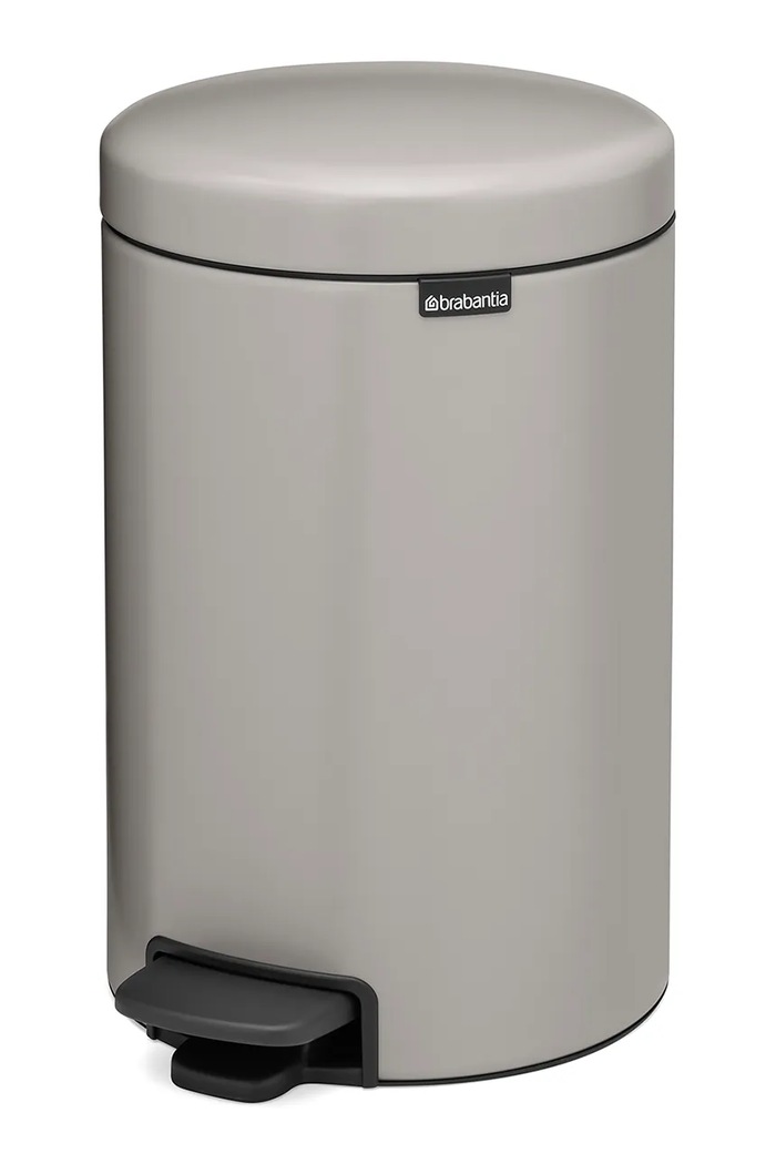 Brabantia koš za smeće od čelika 12 l 252303. siva AA00
