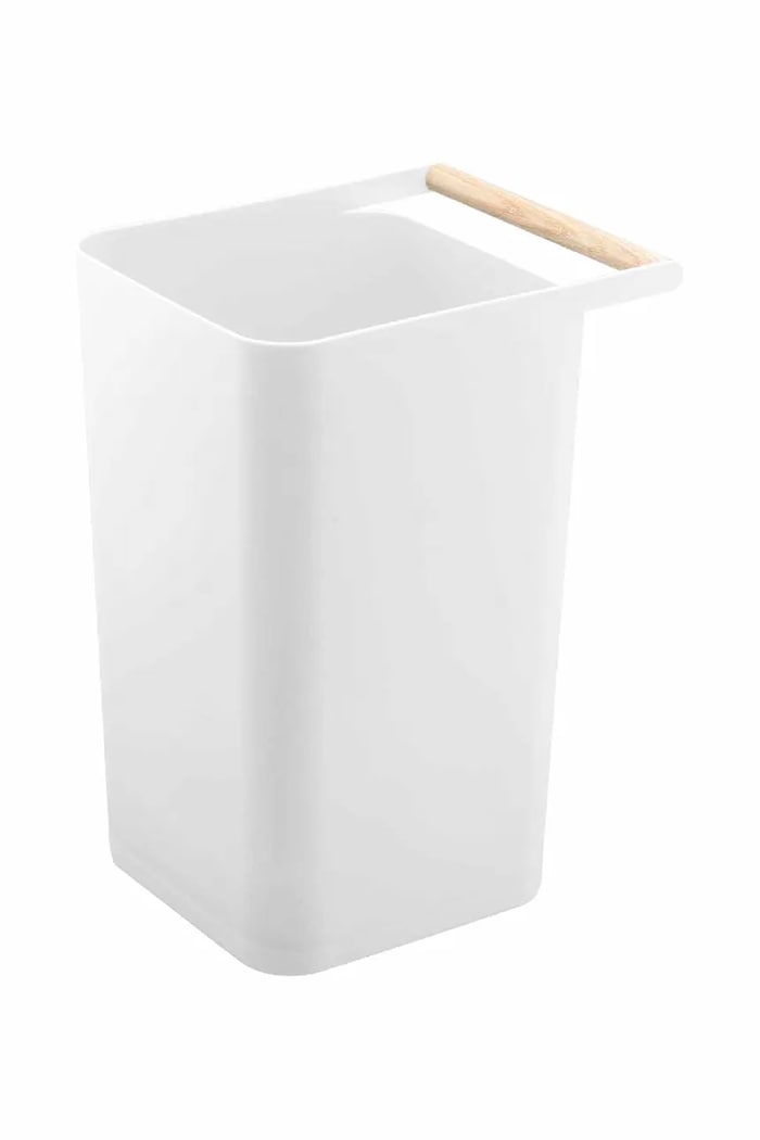 Yamazaki cestino in plastica 24 x 19,5 x 32 cm bianco 3132