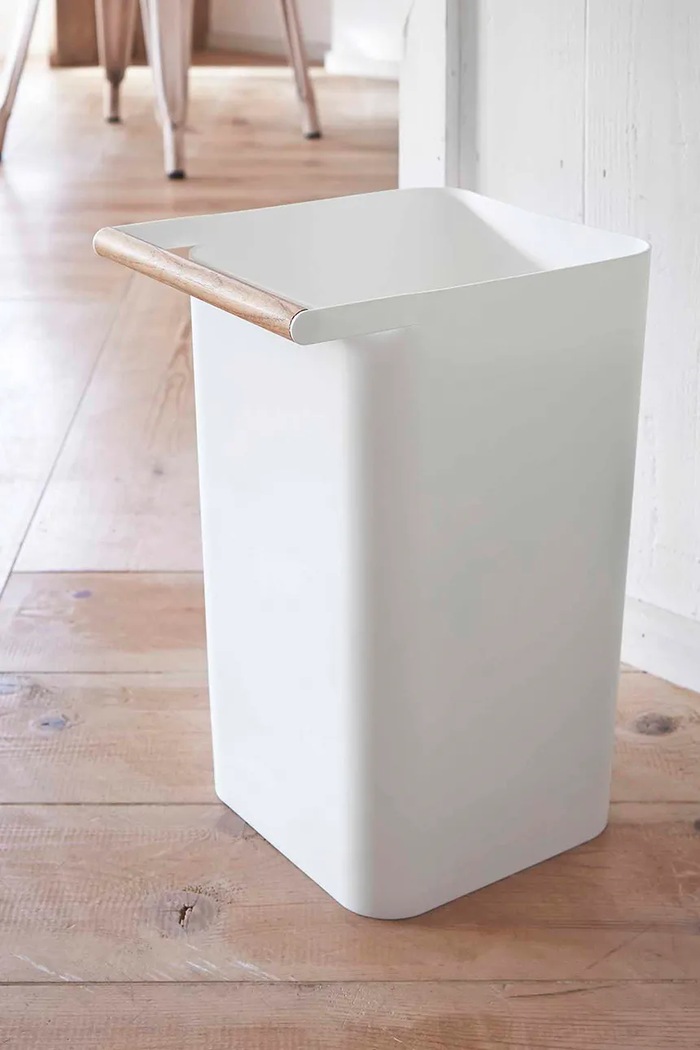 Bagno Yamazaki cestino in plastica 24 x 19,5 x 32 cm 3132 bianco