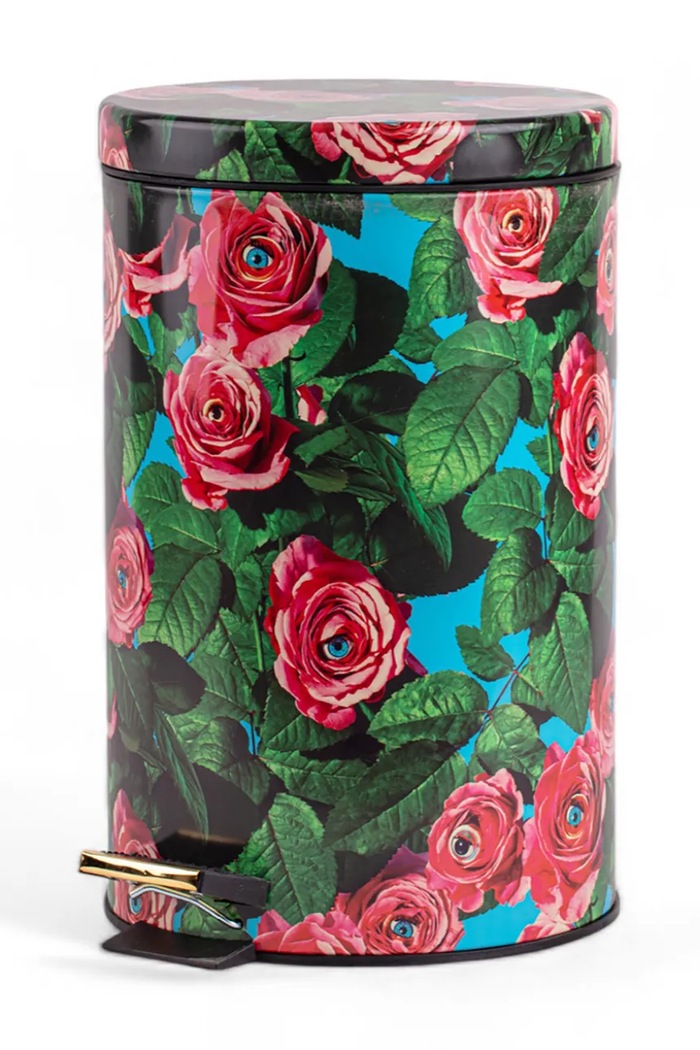 Seletti κάδος απορριμμάτων από μέταλλο 25 x 39,5 cm 13441 πολύχρωμο AA00