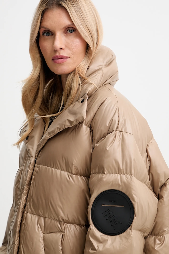 Пухено яке MMC STUDIO KARE бежов KARE.COAT