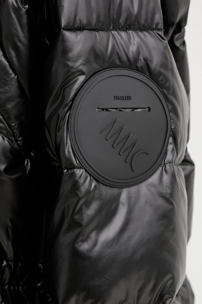 Пухено яке MMC STUDIO RODA.COAT черен