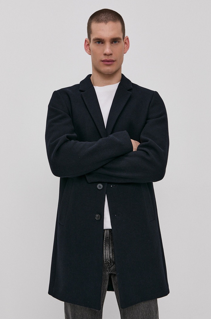 Jack & Jones Kabát tmavomodrá 12171374