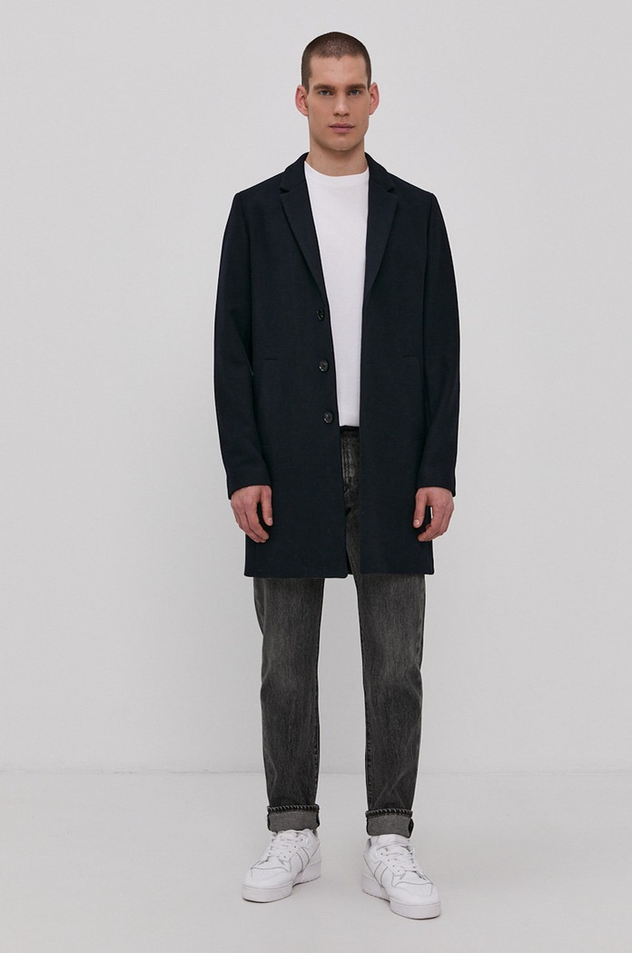 Kabát Jack & Jones 12171374 tmavomodrá
