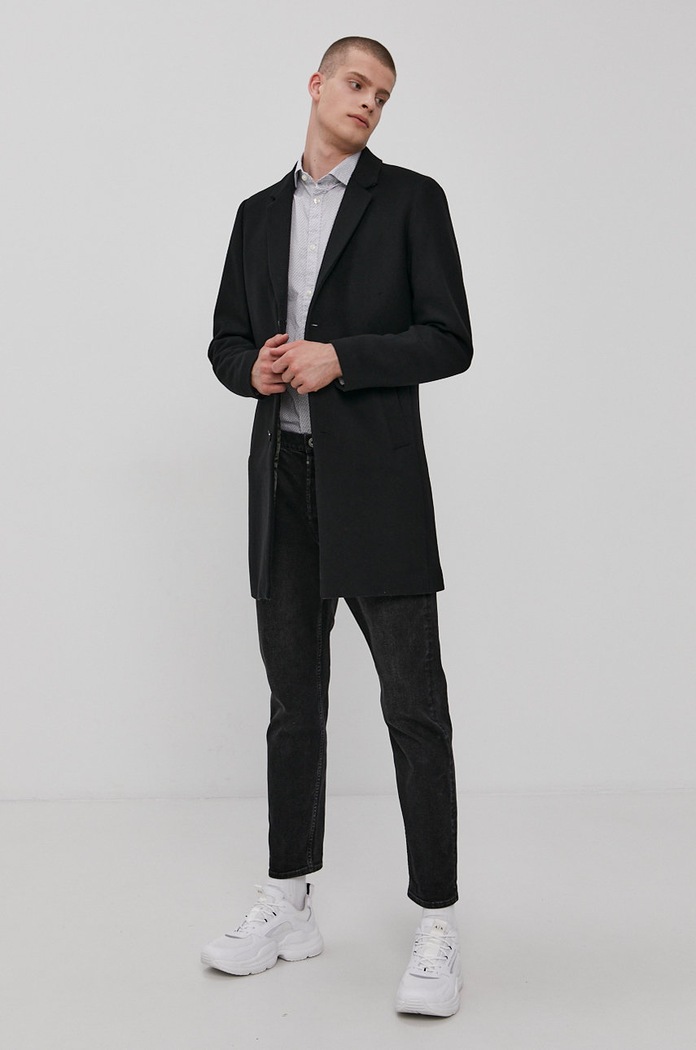 Jack & Jones - Kabát 12171374 čierna AA00