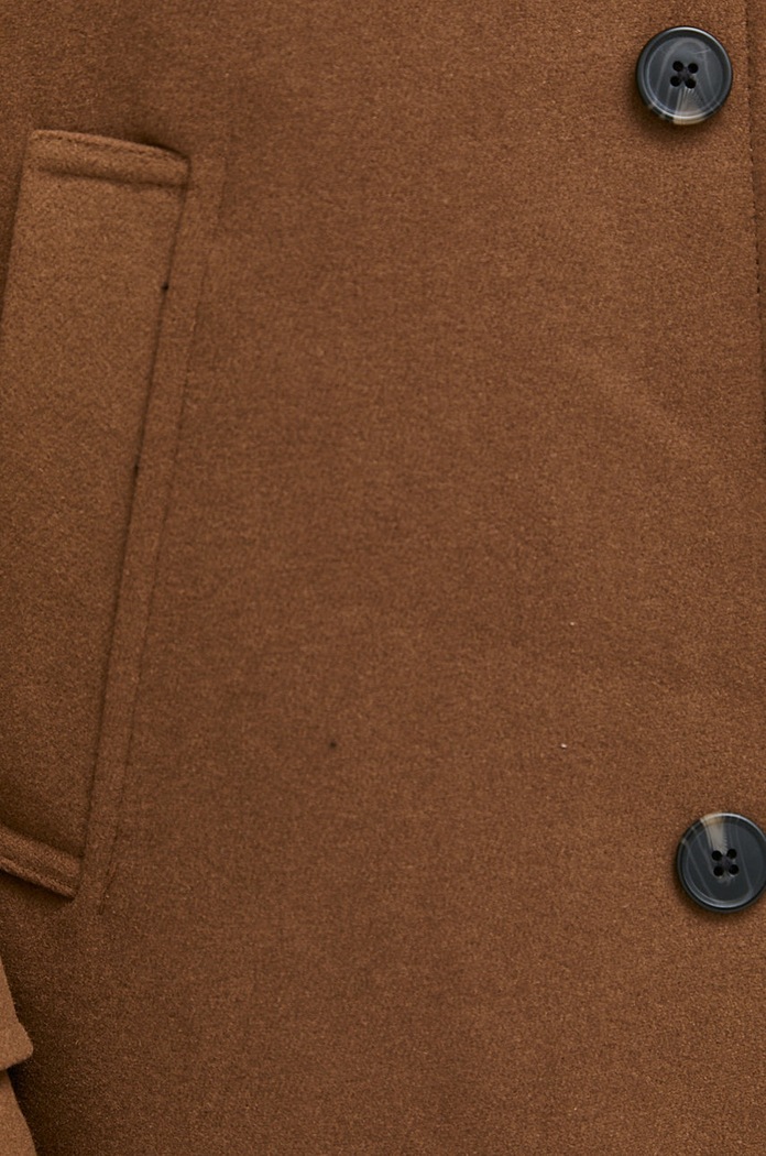 Premium by Jack&Jones kabát gyapjú keverékből 12177644.DarkCoatKh barna