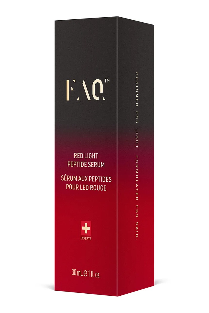 Peptidni serum za terapijo z rdečo svetlobo FOREO FAQ Red Light Peptide Serum 30mL F0570 pisana AA00