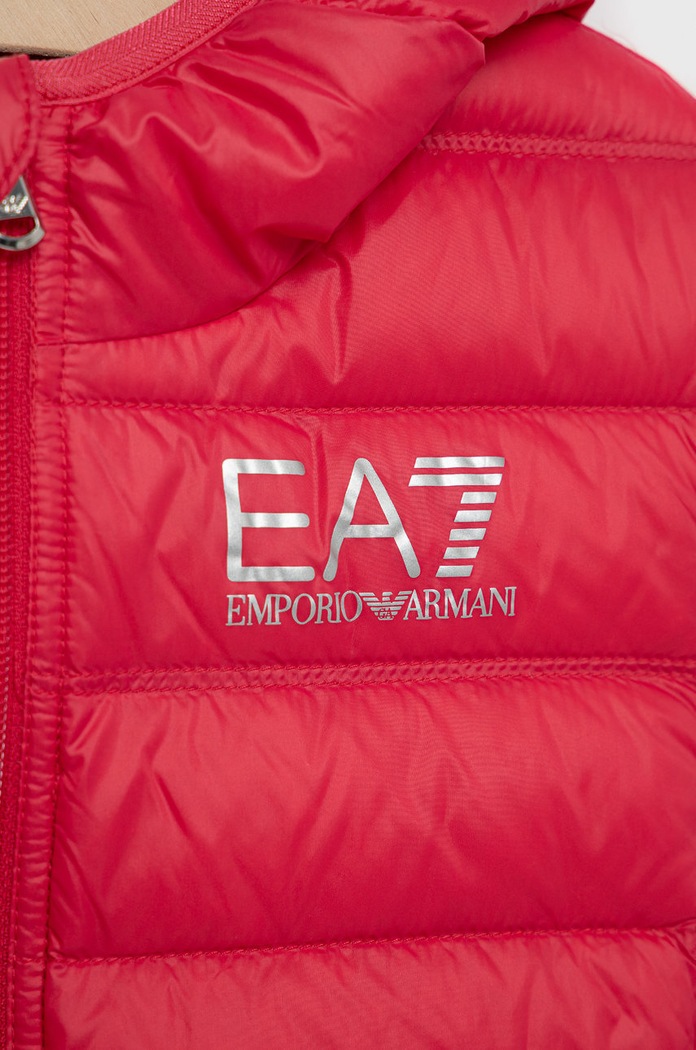 Chłopiec EA7 Emporio Armani Kurtka puchowa dziecięca 8NBB34.BN29Z 8NBB34.BN29Z różowy