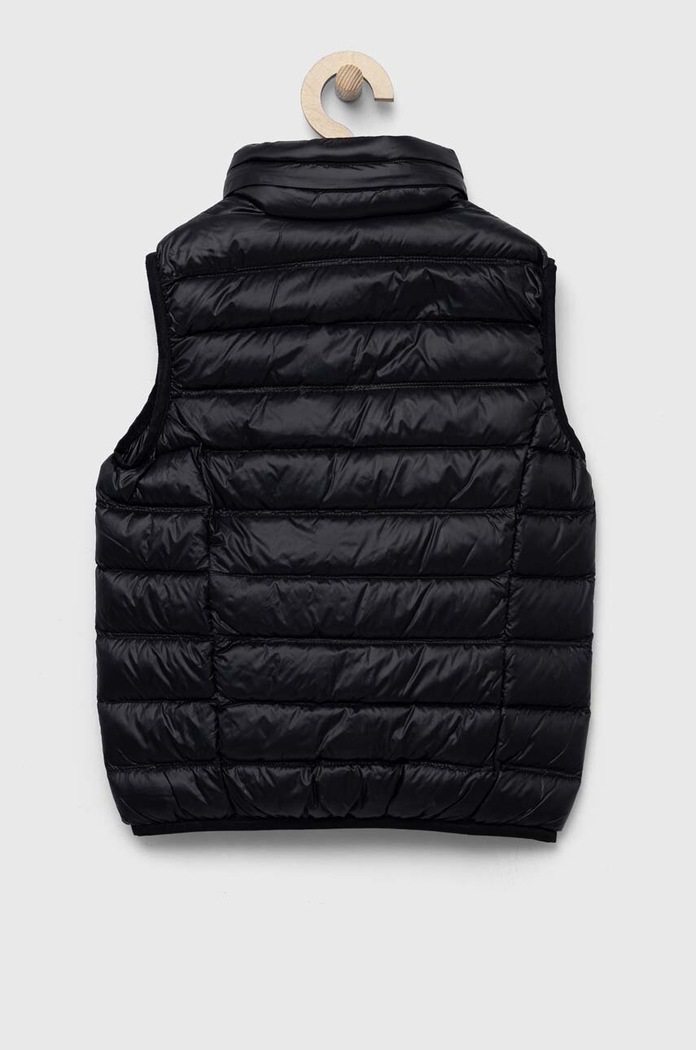 EA7 Emporio Armani bezrękawnik puchowy dziecięcy 8NBQ02.BN29Z czarny AA00