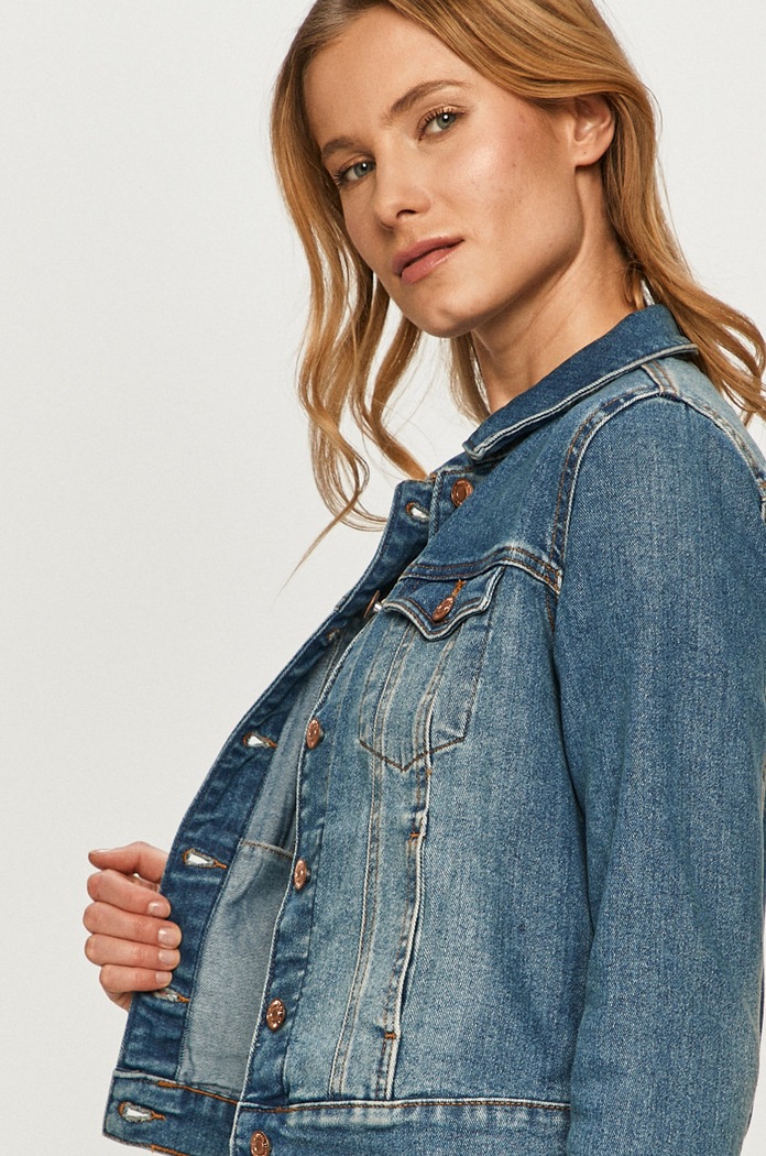Vero Moda - Rifľová bunda 10240482