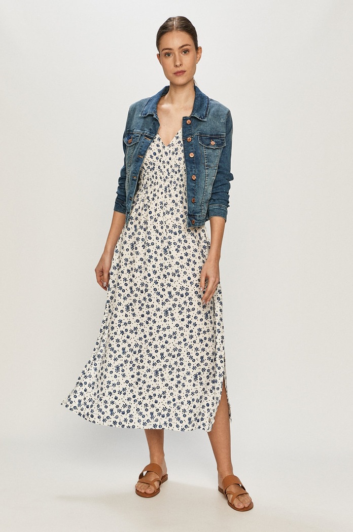 Vero Moda Geacă din denim 10248564 albastru AA00