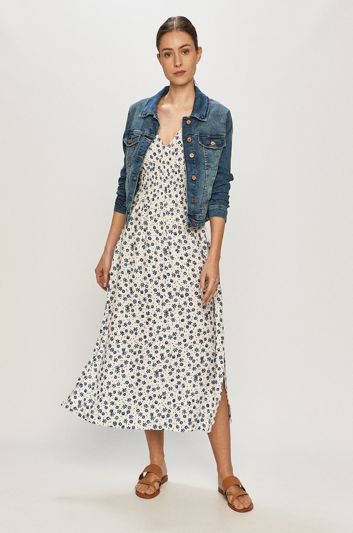 Vero Moda Geacă din denim 10248564 albastru AA00