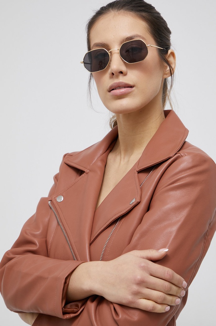 Bunda JDY JDY 15239169.CopperBrow oranžová