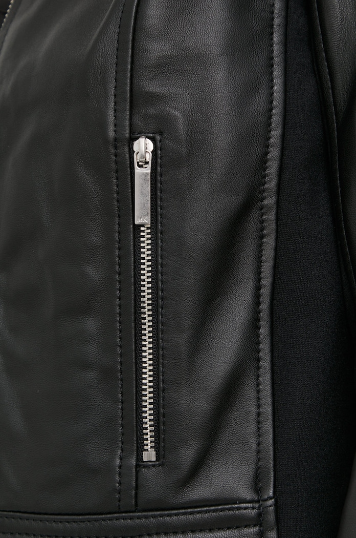 MICHAEL Michael Kors geaca de piele MB92J0B8RK negru