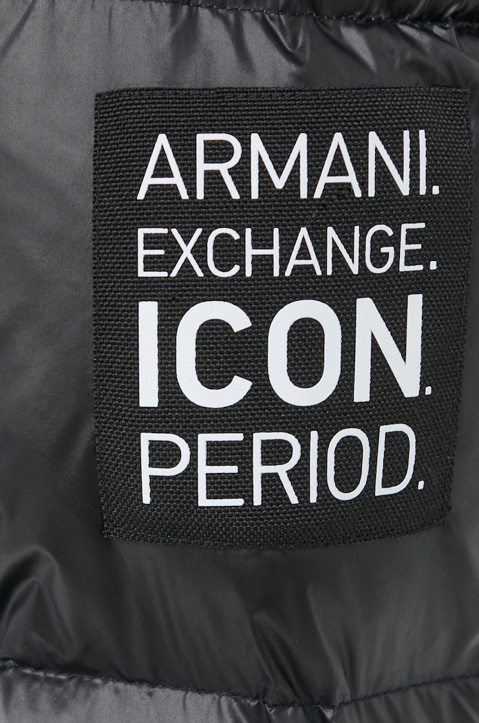 Armani Exchange kurtka puchowa 8NYK50.YNYNZ.NOS czarny