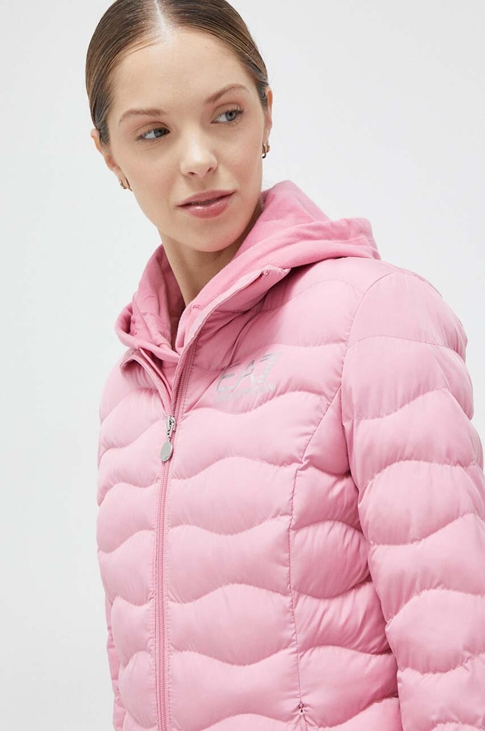 Bunda EA7 Emporio Armani růžová 8NTB21.TNF8Z.NOS