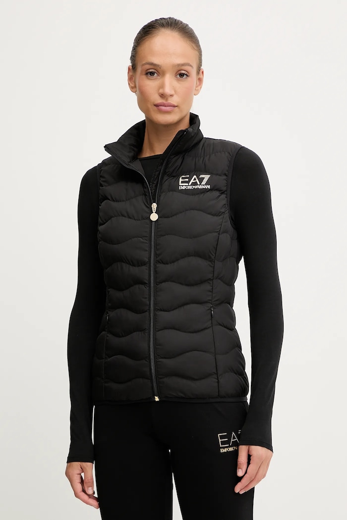 EA7 Emporio Armani bezrękawnik bez kaptura czarny 8NTQ08.TNF8Z.NOS