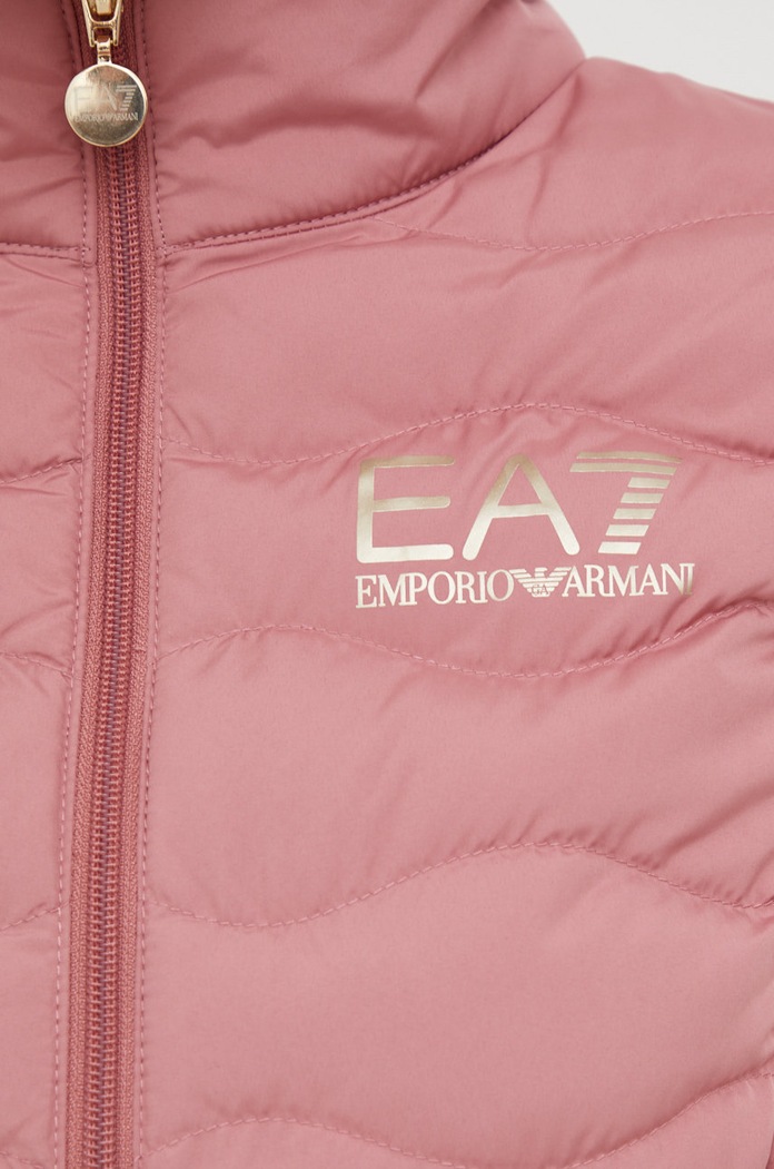 Prsluk EA7 Emporio Armani 8NTQ08.TNF8Z.NOS roza