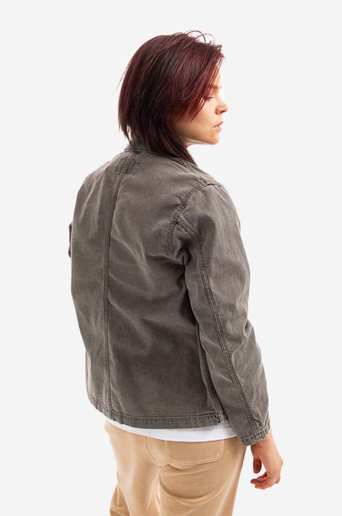 Clothing Carhartt WIP denim jacket Michigan Jacket I029152. black
