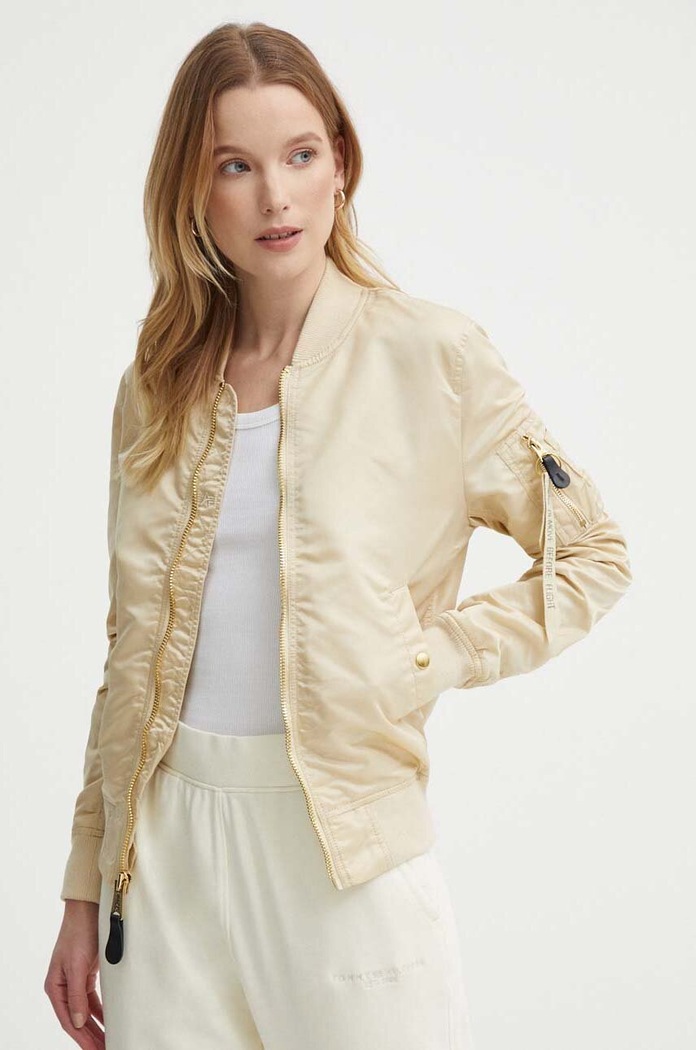 Μπουφάν bomber Alpha Industries MA-1 VF LW άλλο μπεζ 156001