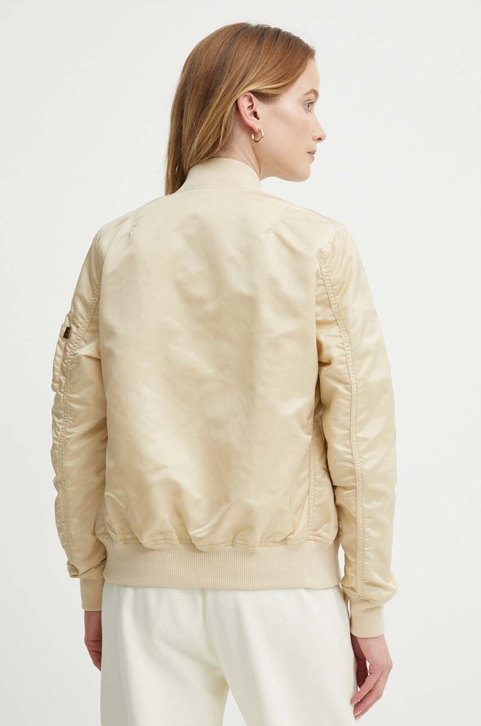 Ρούχα Μπουφάν bomber Alpha Industries MA-1 VF LW 156001 μπεζ