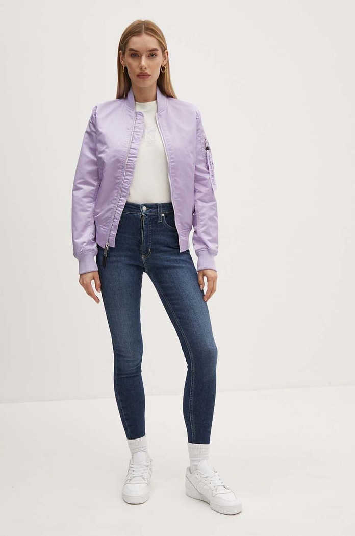Alpha Industries Giacca bomber MA-1 VF LW 156001 violetto SS26