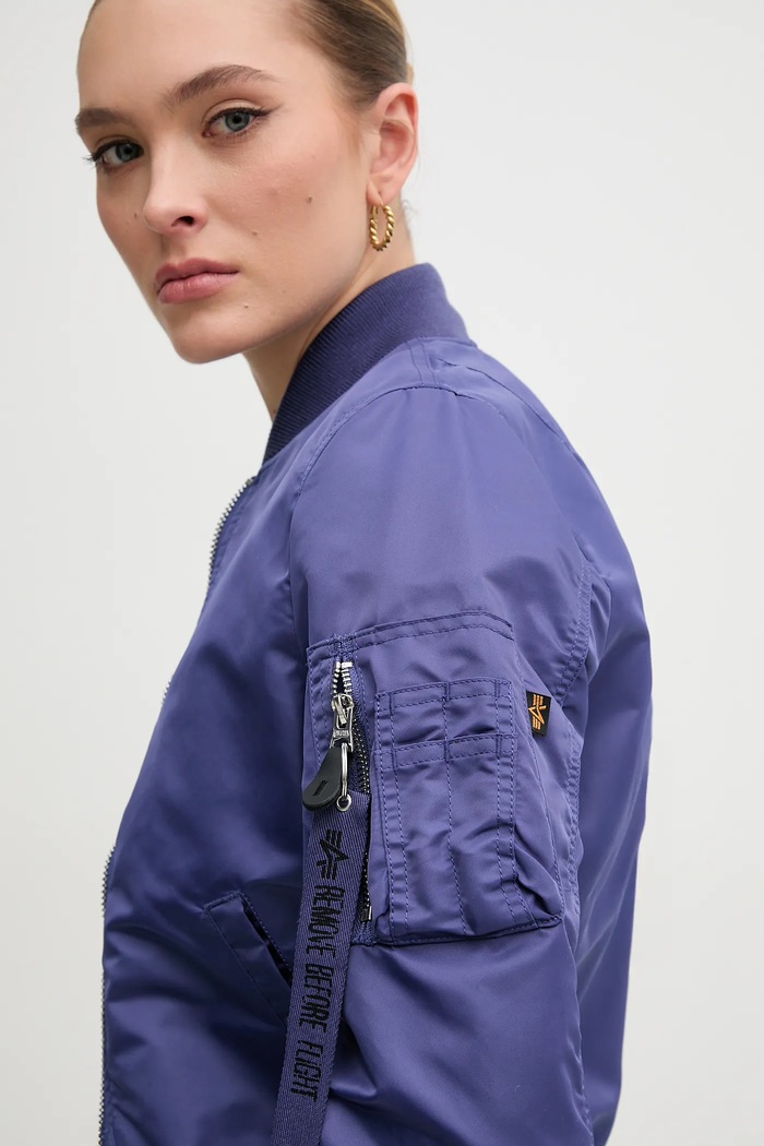 Alpha Industries geaca bomber MA-1 VF LW violet 156001