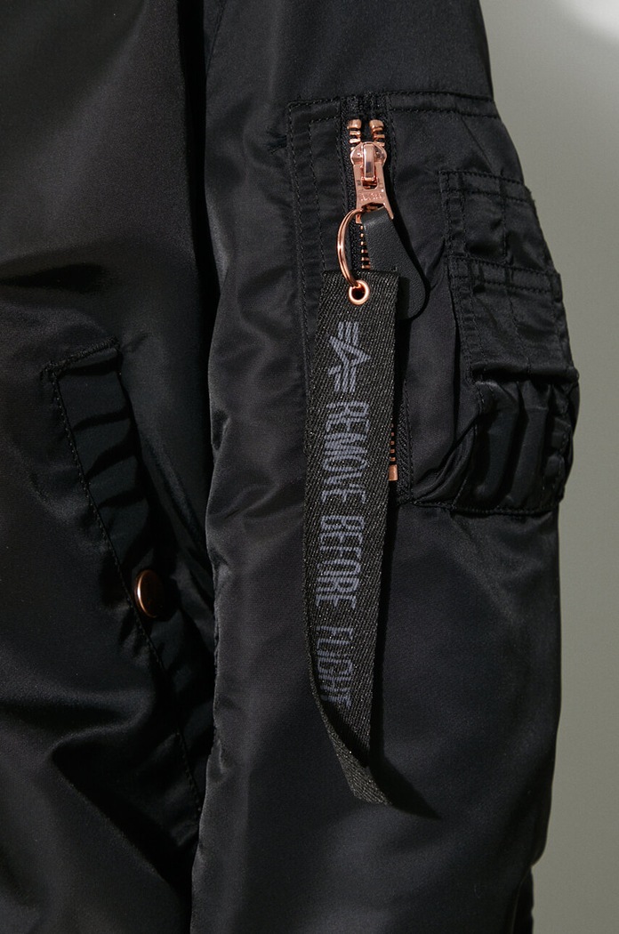 Bomber bunda Alpha Industries MA-1 VF LW 156001 černá