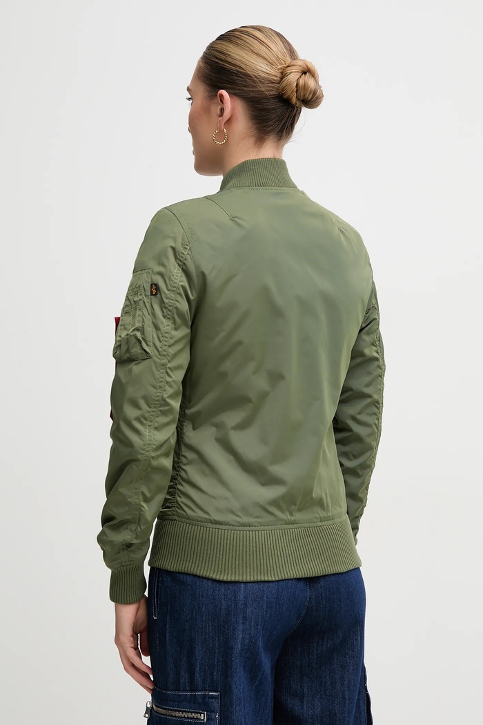 Odzież Alpha Industries kurtka bomber MA-1 TT 141041 01 141041.01 zielony