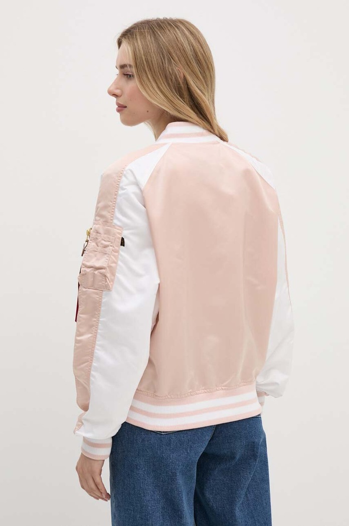 Odzież Alpha Industries kurtka bomber MA-1 OS 106001.640 różowy