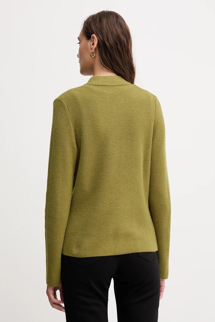 Ρούχα Ζακέτα με προσθήκη μαλλιού United Colors of Benetton 1235D6934 πράσινο