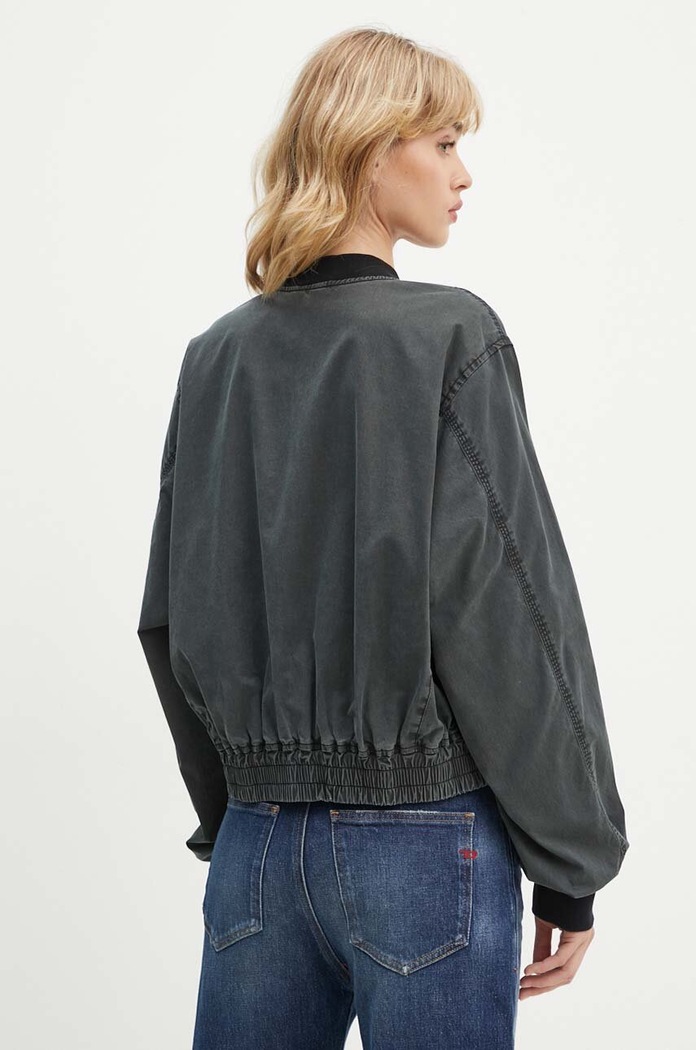 Oblačila Bomber jakna Diesel G-RAIL-P1 A14536.0SKAM siva