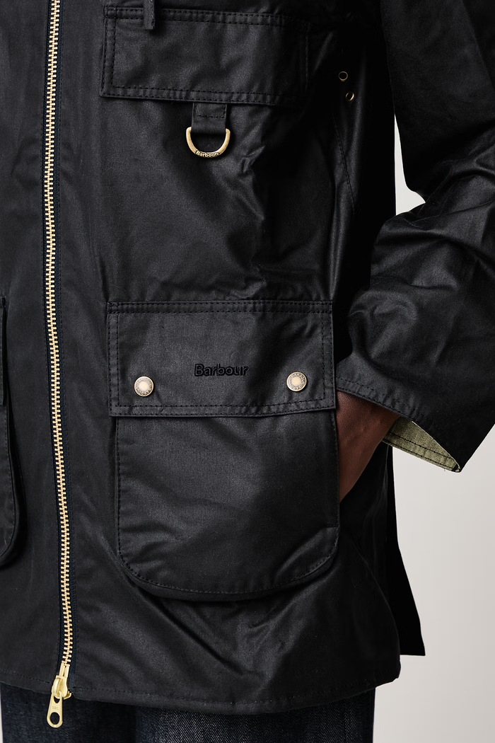 Barbour Długa kurtka damska bawełniana HIGHCLERE LWX1262